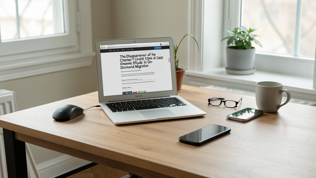 Editorial image illustrating The Disappearance of the Channel 1 Button: A Case Study in On-Demand Migration