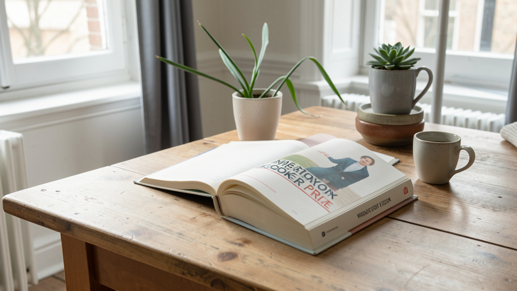 Editorial image illustrating Migration, Memory, and the Booker Prize: The 2026 State of Fiction