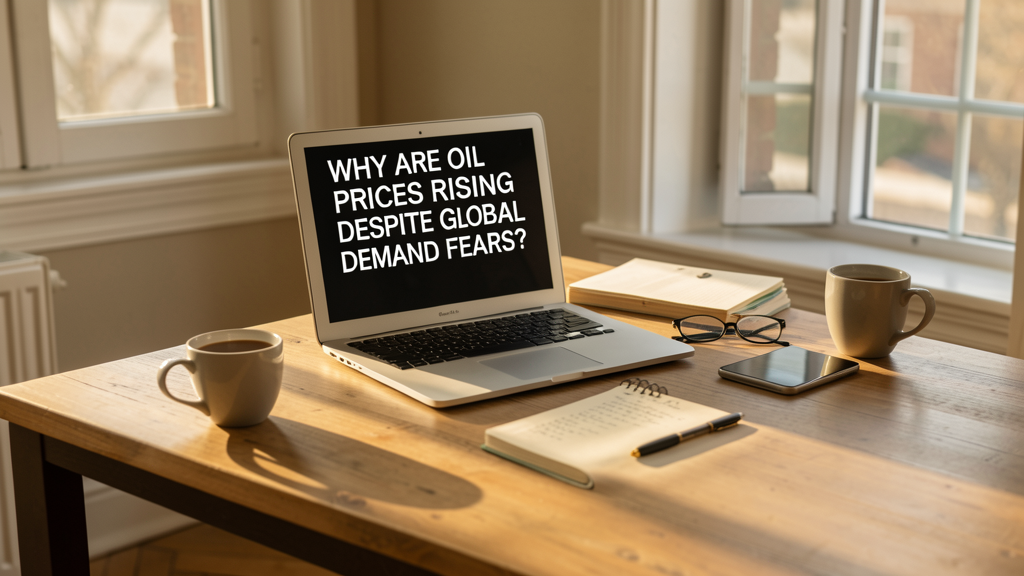 Editorial image illustrating Why Are Oil Prices Rising Despite Global Demand Fears?