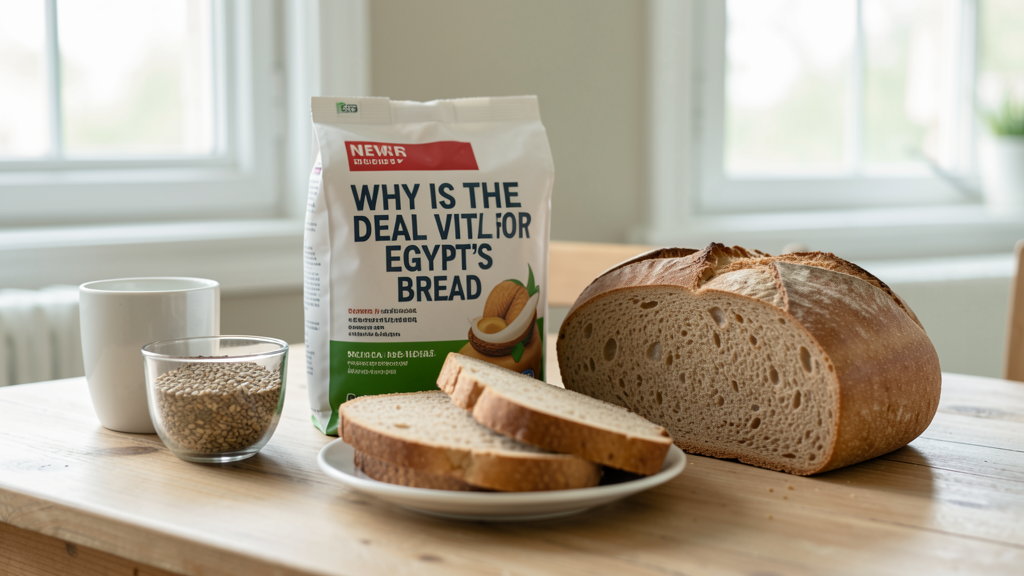 Editorial image illustrating Why Is the Grain Deal Vital for Egypt's Bread Subsidies?